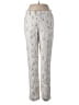 ASOS 100% Cotton Print Gray Silver Casual Pants Size 28 waist - photo 1