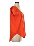 Frenchi 100% Polyester Orange Short Sleeve Top Size S - photo 4