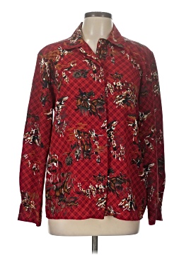 Leslie Fay Long Sleeve Blouse