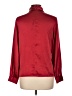Pendleton 100% Polyester Burgundy Long Sleeve Blouse Size 10 - photo 2