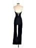 SALTY 100% Nylon Solid Black Jumpsuit Size S - photo 2