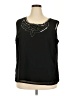 ASHRO 100% Polyester Black Sleeveless T-Shirt Size 22W - photo 1