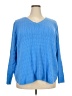 Kim Rogers 100% Cotton Blue Pullover Sweater Size 3X - photo 1