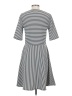 Apt. 9 Stripes Black Casual Dress Size S - photo 2