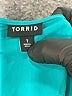 Torrid 100% Polyester Teal Casual Dress Size 1X Plus (1) - photo 7
