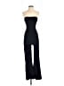 SALTY 100% Nylon Solid Black Jumpsuit Size S - photo 1