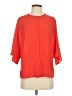Catherine Malandrino 100% Polyester Orange 3/4 Sleeve Blouse Size S - photo 1