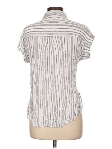 En Creme Short Sleeve Blouse (view 2)