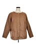 Susan Graver 100% Polyester Tan Brown Jacket Size 1X - photo 1