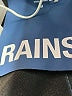 Rains 100% Polyester Solid Blue Windbreaker Size M - photo 6