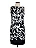 AGB Graphic Black Cocktail Dress Size 12 - photo 1