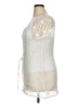 I.N. Studio White Short Sleeve Blouse Size 1X - photo 5