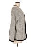 NY Collection Tweed Silver Cardigan Size L - photo 4