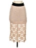 Free People Floral Pink Tan Formal Skirt Size XS - photo 1