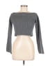 DAZY 100% Polyester Gray Cardigan Size L - photo 1