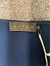 Hatch 100% Polyester Solid Blue Jumpsuit Size Med Maternity (2) - photo 3