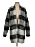 Just Female Plaid Gray Coat Size XS - photo 1