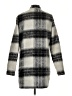 Just Female Plaid Gray Coat Size XS - photo 2