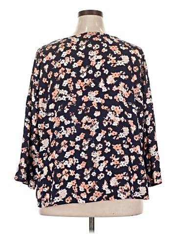Lane Bryant Outlet 3/4 Sleeve Blouse (view 2)