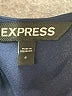 Express 100% Polyester Blue Cocktail Dress Size 4 - photo 7