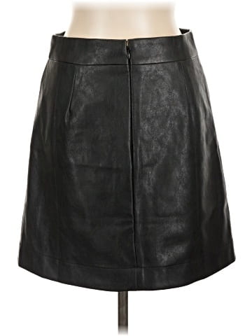 J.Crew Factory Store Faux Leather Skirt (view 2)