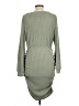 Unbranded 100% Polyester Green Casual Dress Size L - photo 2