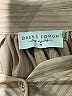 Dress Forum 100% Polyester Tan Long Sleeve Blouse Size M - photo 7