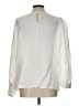 Wyse 100% Viscose Ivory Long Sleeve Blouse Size 12 (5) - photo 2