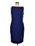 PREMISE Solid Blue Cocktail Dress Size 8 - photo 1