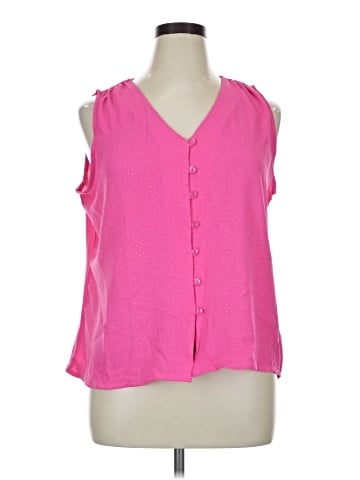 Notations Sleeveless Blouse (view 1)
