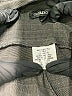 Claudia Ev Houndstooth Gray Dress Pants Size 10 - photo 8