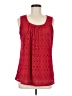 Christopher & Banks Red Sleeveless Blouse Size M - photo 1