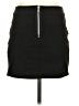 BCBGeneration Solid Black Casual Skirt Size 2 - photo 2
