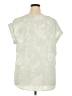 wonderly 100% Polyester Green Short Sleeve Top Size XXL - photo 2