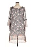 Love Ryan Floral Gray Cocktail Dress Size XL - photo 2