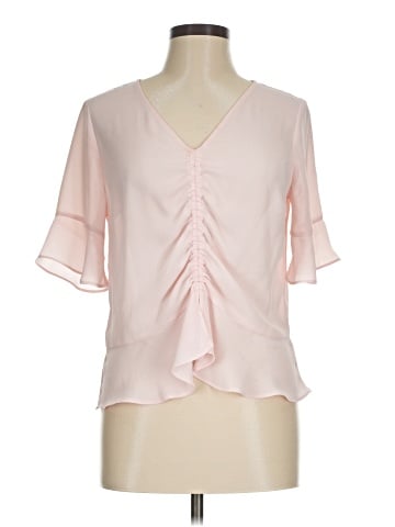 Belle + Sky Short Sleeve Blouse (view 1)