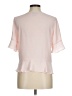 Belle + Sky 100% Polyester Pink Short Sleeve Blouse Size M - photo 2