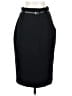 Semantiks Solid Black Formal Skirt Size 4 - photo 1