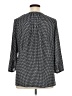 Premise Studio Houndstooth Black Gray 3/4 Sleeve Blouse Size XL - photo 2
