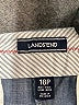 Lands' End 100% Cotton Chevron-herringbone Blue Shorts Size 18 (petite) - photo 3