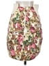 Assorted Brands Floral Ivory Casual Skirt Size S - photo 2