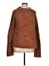 One World Tweed Brown Pullover Sweater Size L - photo 1