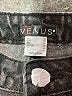 Venus 100% Cotton Chevron-herringbone Black Jeans Size 8 - photo 6