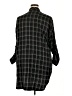 Sanctuary 100% Rayon Plaid Black 3/4 Sleeve Button-Down Shirt Size 2X - photo 2