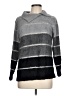 Jenny Stripes Gray Pullover Sweater Size L - photo 1