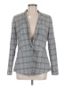 Ann Taylor LOFT Outlet Plaid Gray Blazer Size 6 - photo 1