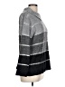 Jenny Stripes Gray Pullover Sweater Size L - photo 4