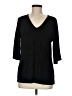 MICHAEL Michael Kors Black 3/4 Sleeve Top Size M - photo 1