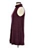 Chenault Burgundy Sleeveless Top Size M - photo 5