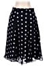 Chadwicks 100% Polyester Polka Dots Black Casual Skirt Size 6 (petite) - photo 1